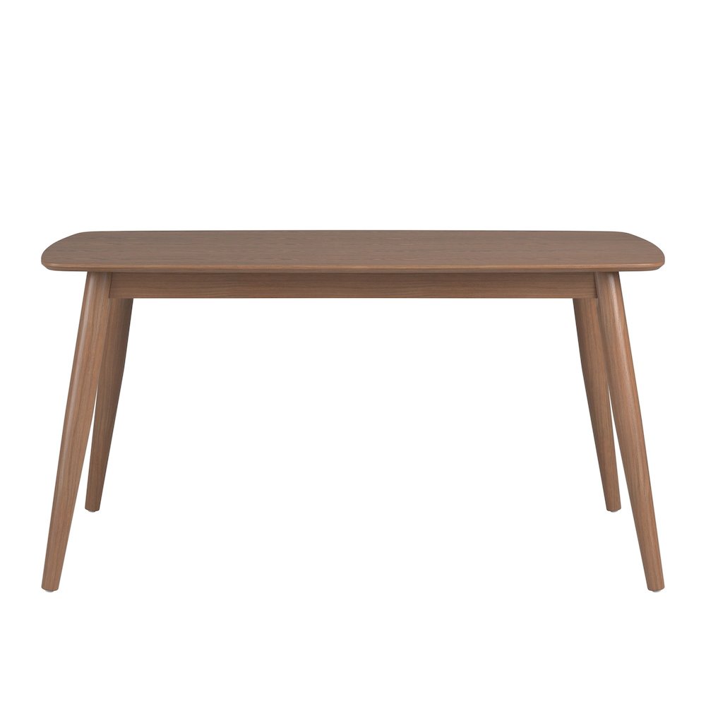 Dark Walnut Finish Dining Table