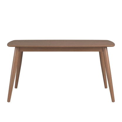 Dark Walnut Finish Dining Table
