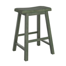 Farmhouse Wood 24" Counter Stool - Champagne