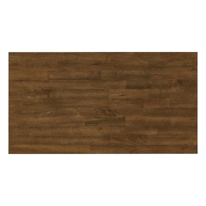 Oak Finish Kitchen Island