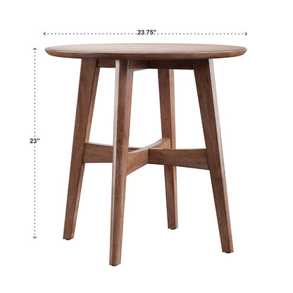 Dark Walnut Finish End Table