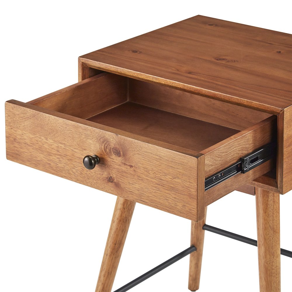 Brown Finish End Table