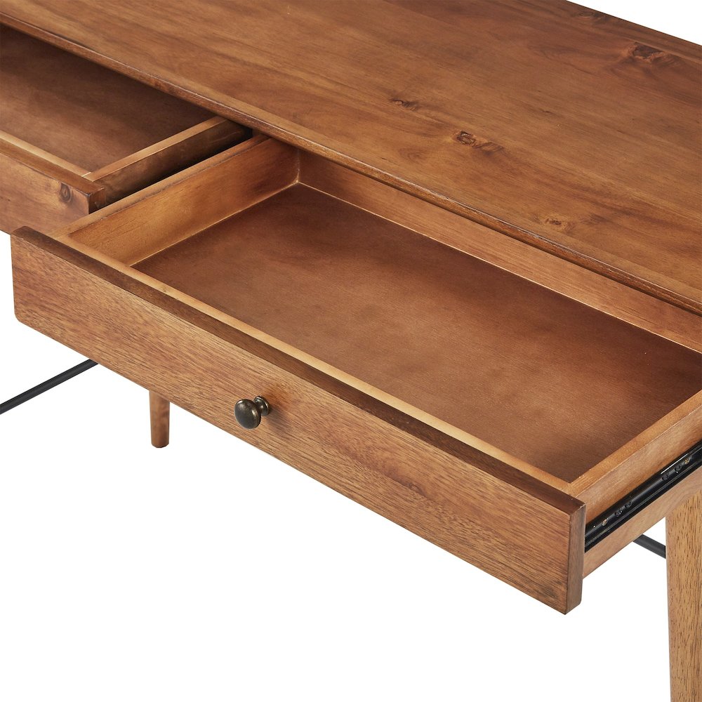 Brown Finish Sofa Table