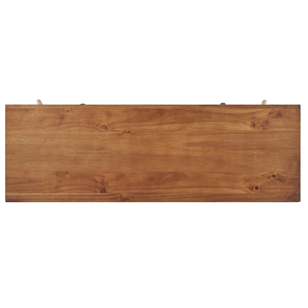 Brown Finish Sofa Table