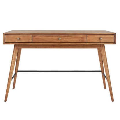 Brown Finish Sofa Writing Desk