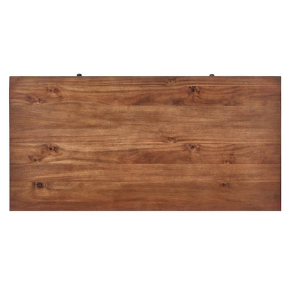 Brown Finish Coffee Table