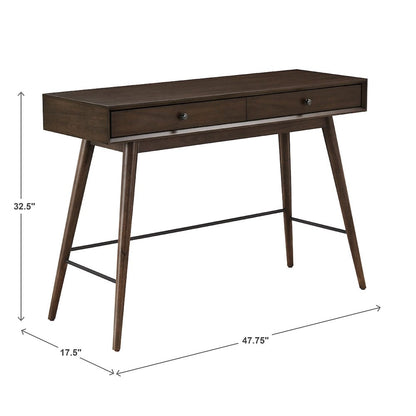 Dark Walnut Finish Sofa Table