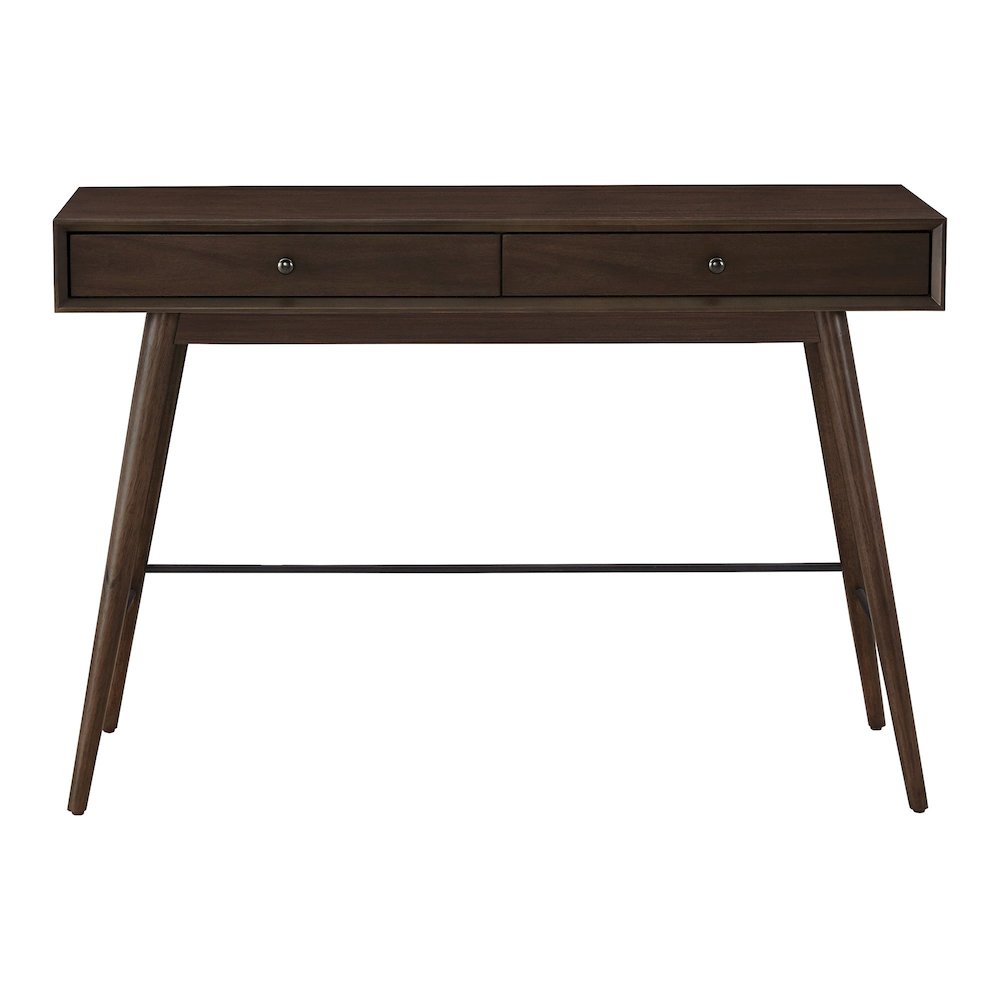 Dark Walnut Finish Sofa Table
