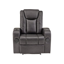 Modern Upholstered Recliner - Grey