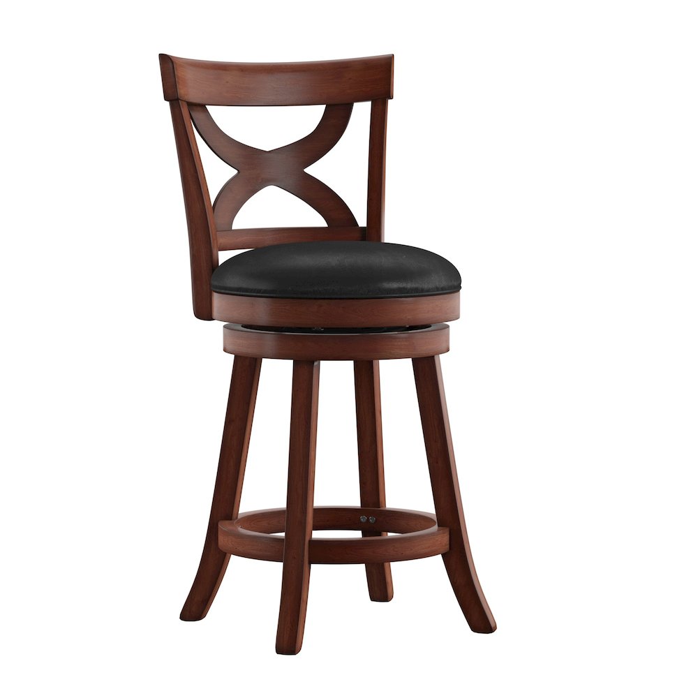 X-Back Swivel Counter Height Chair
