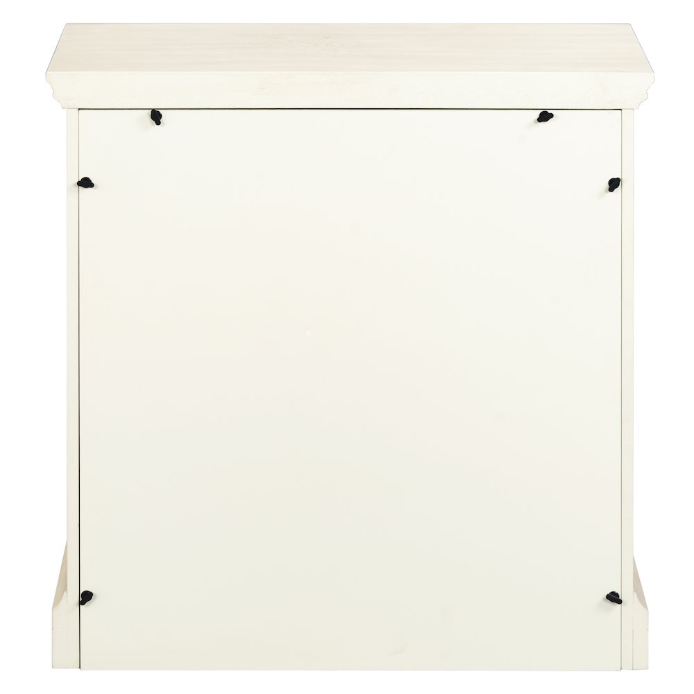 Reid Two Door One Drawer Cabinet - Cream