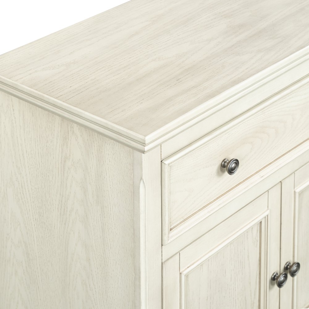 Reid Two Door One Drawer Cabinet - Cream