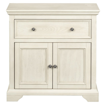 Reid Two Door One Drawer Cabinet - Cream