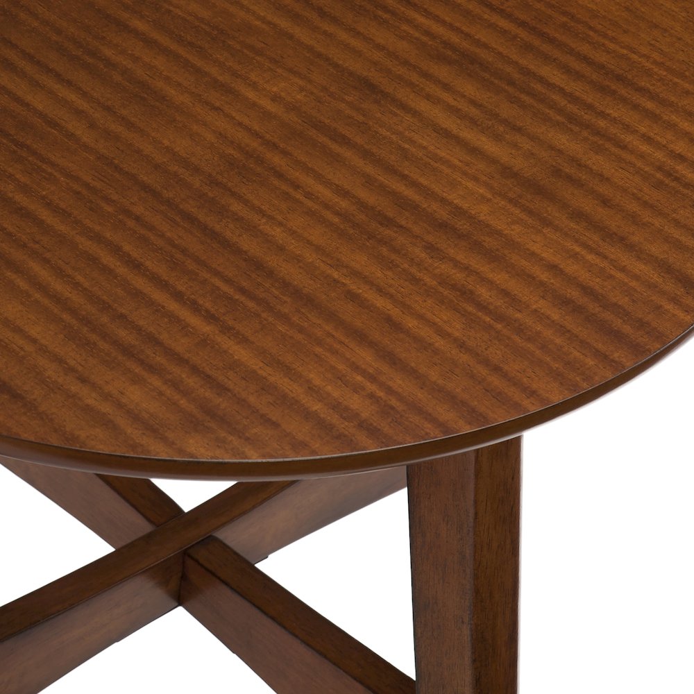 Rhoda Round Midcentury Modern End Table