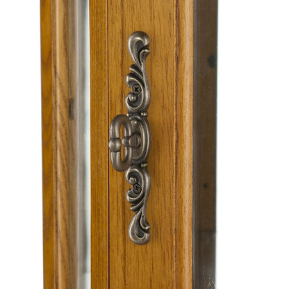 Canterdale Lighted Corner Curio Cabinet - Golden