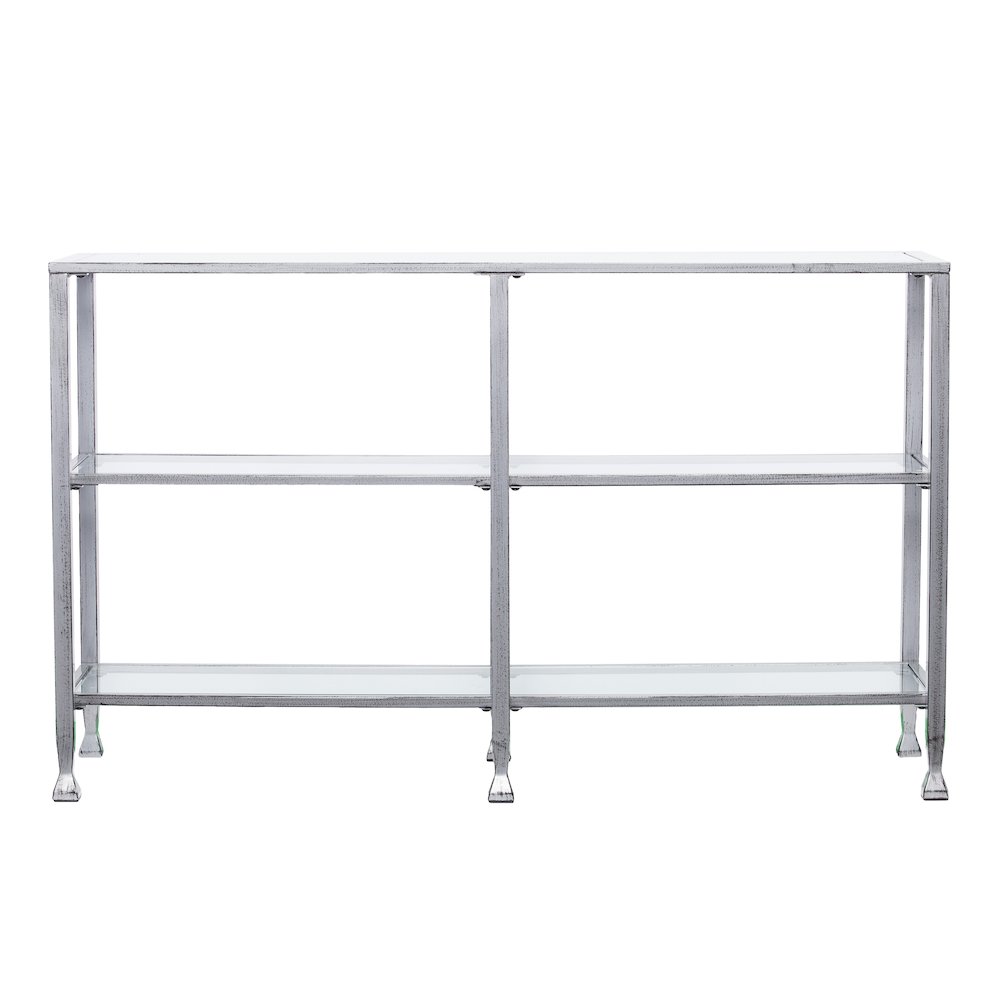 Jaymes 3 Tier Console Media - Silver