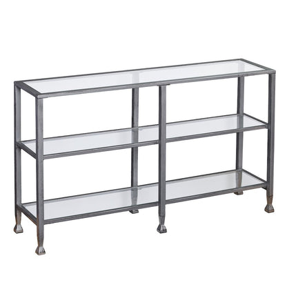 Jaymes 3 Tier Console Media - Silver