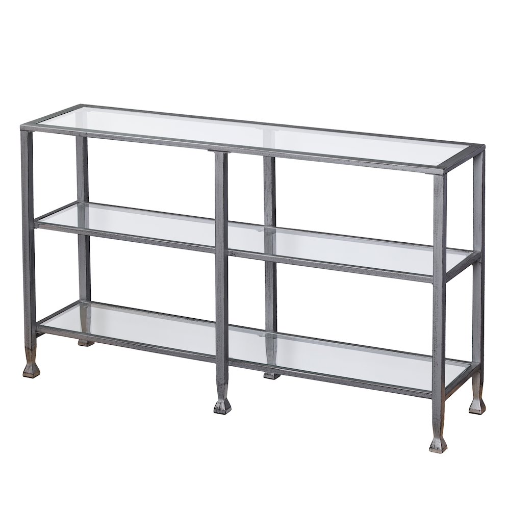 Jaymes 3 Tier Console Media - Silver