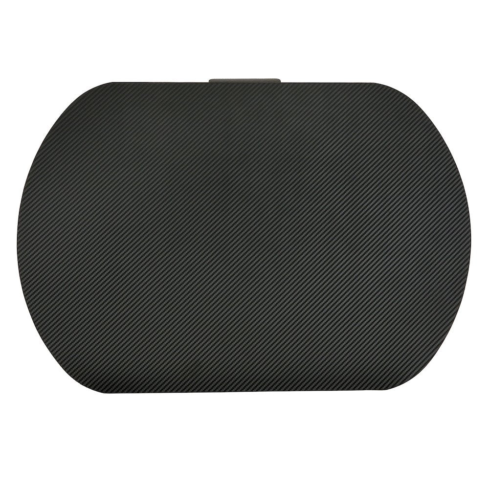 Black Finish 1-Drawer Side Table