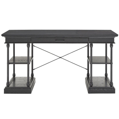 Black Finish Desk