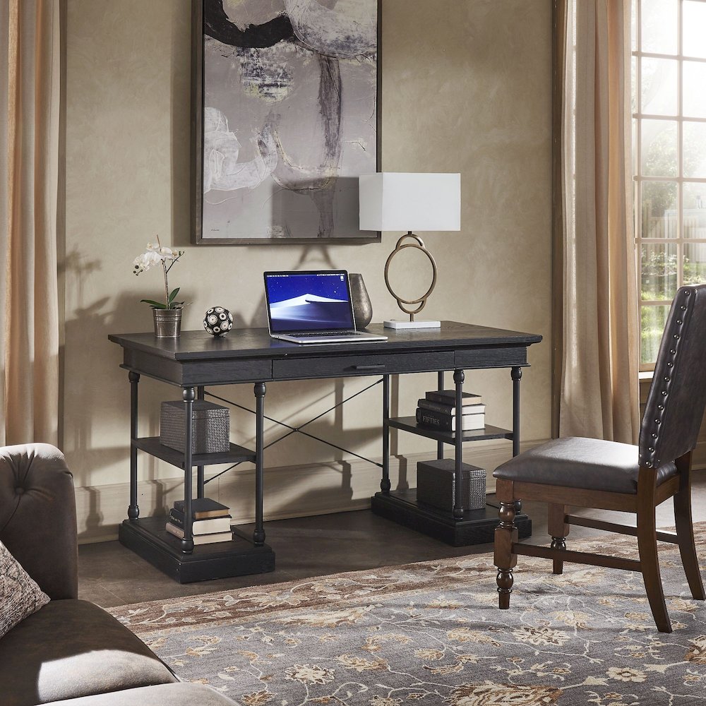 Black Finish Desk