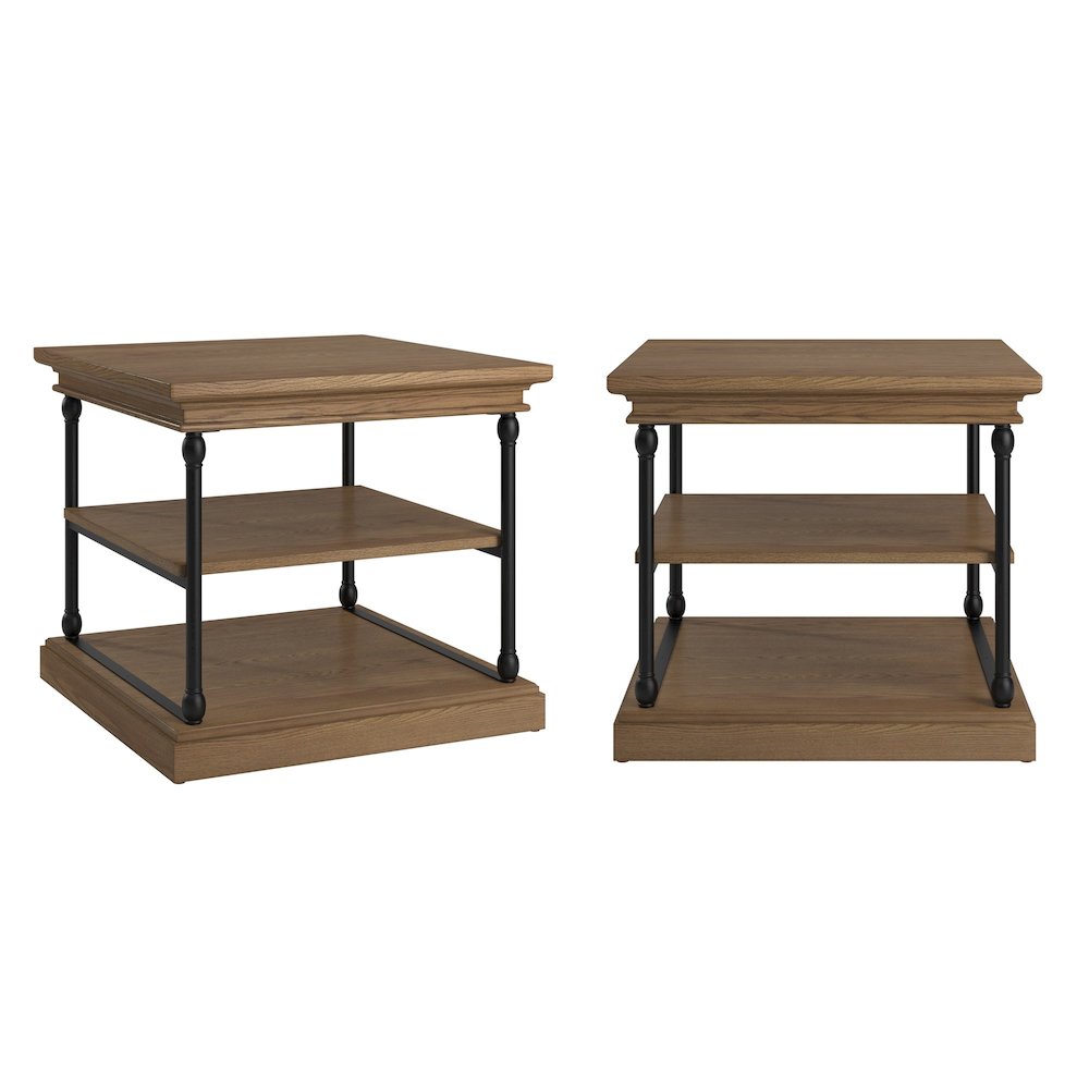 Brown Finish End Table