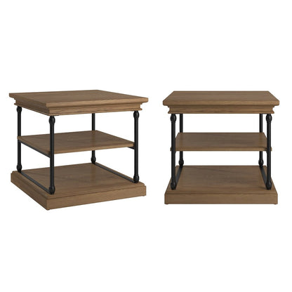 Brown Finish End Table