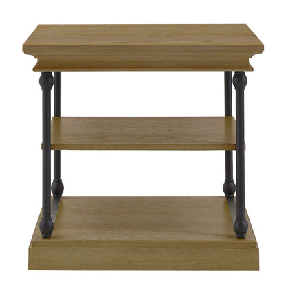 Brown Finish End Table