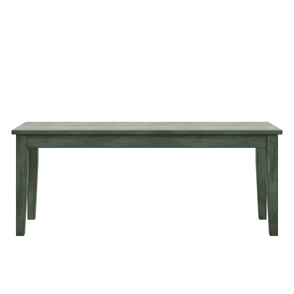 Antique Sage Finish 48"W Bench