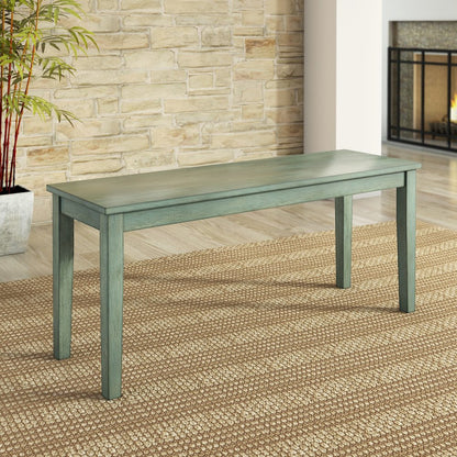 Antique Sage Finish 48"W Bench