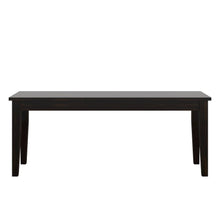 Antique Black Finish 48"W Bench