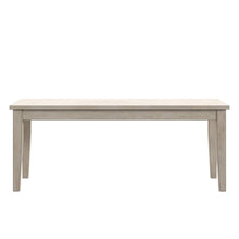 Antique White Finish 48"W Bench