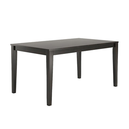 Antique Black Finish 60" Dining Table