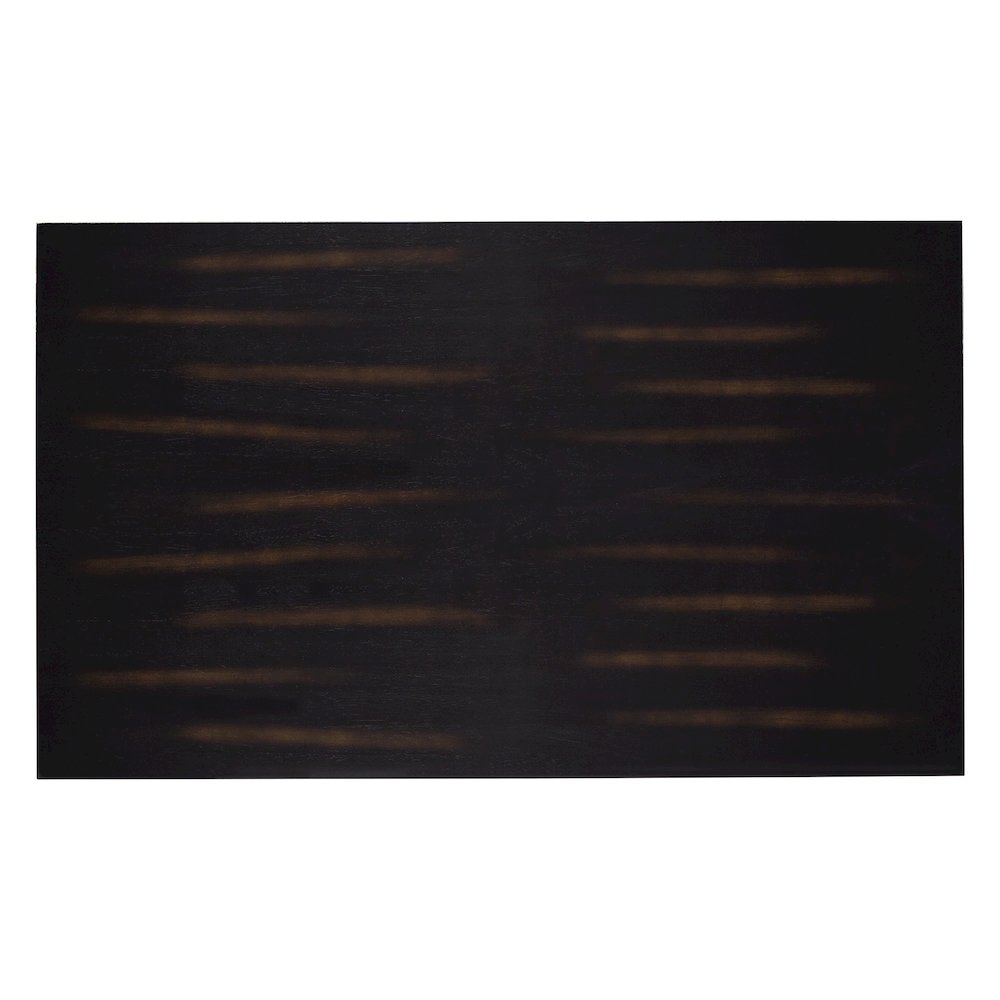 Antique Black Finish 60" Dining Table