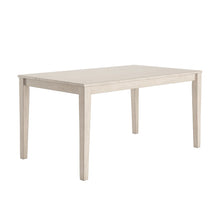 Antique White Finish 60" Dining Table
