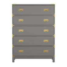 Traditional Wood Dresser - Champagne