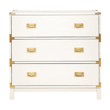 Traditional Wood Dresser - White