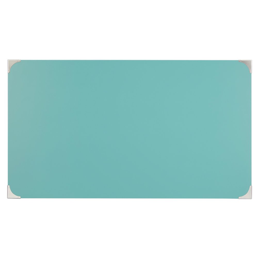Marine Green Finish X-Base Box Desk