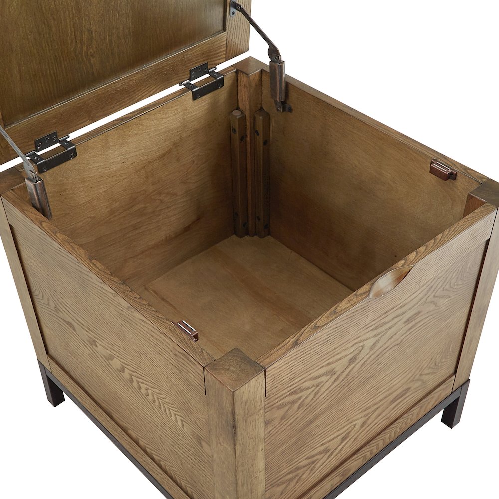 Trunk End Table With 1 Tray