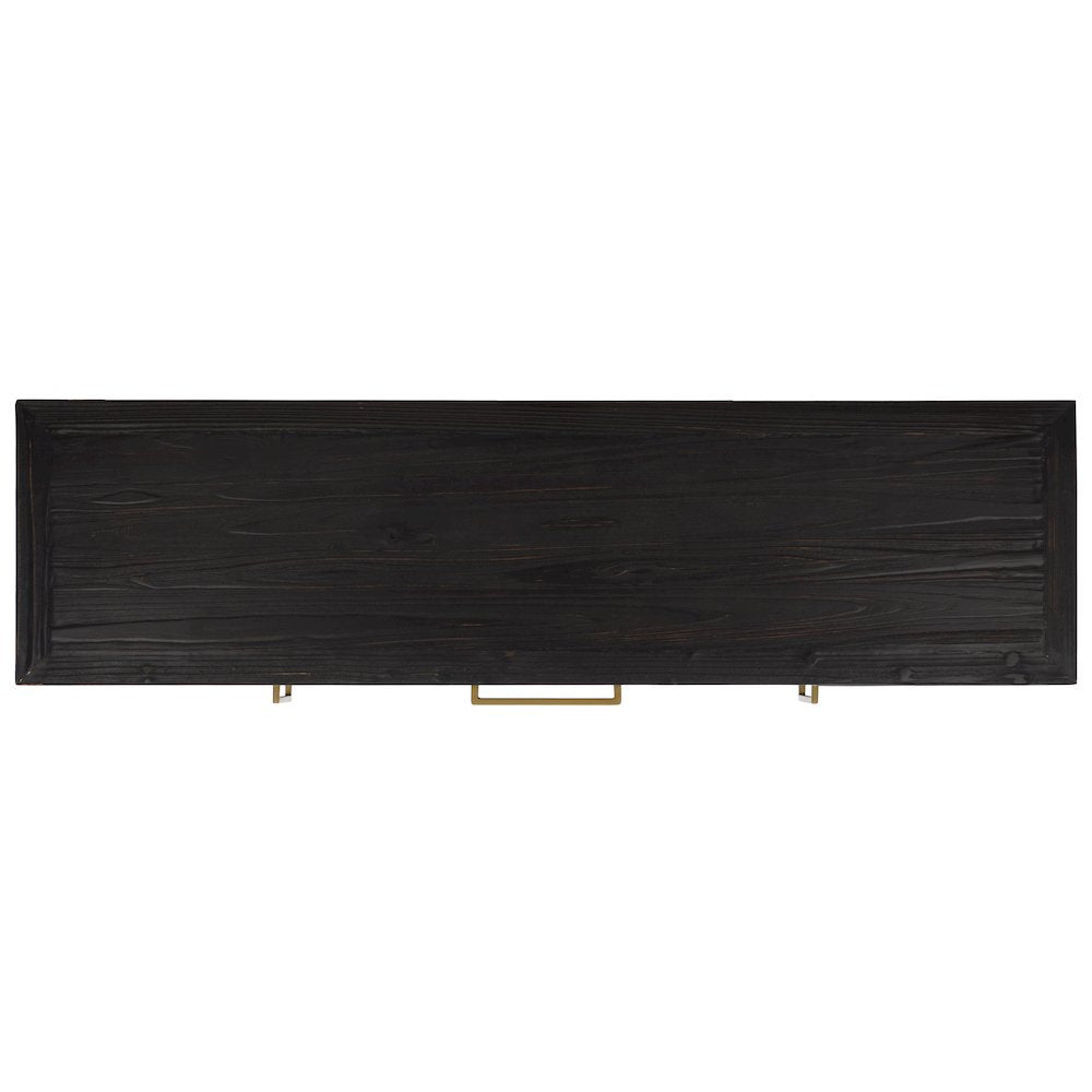 Goram 2-Cabinet 1-Drawer Reclaimed Fir Fireplace