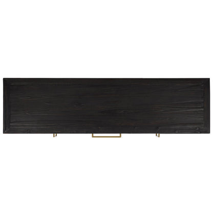 Goram 2-Cabinet 1-Drawer Reclaimed Fir Fireplace
