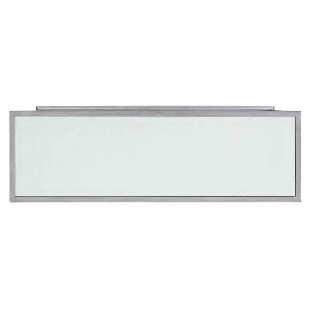 Trandling Mirrored Fireplace Set - Silver
