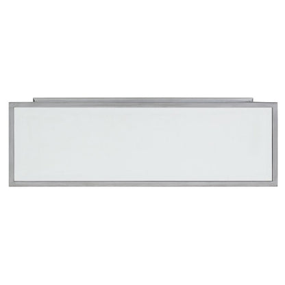 Trandling Mirrored Fireplace Set - Silver