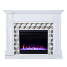 Darvingmore Marble Fireplace Set - White