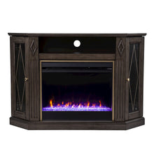 Austindale Color Changing Fireplace with Media Storage