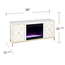 Marradi Fireplace Set - White