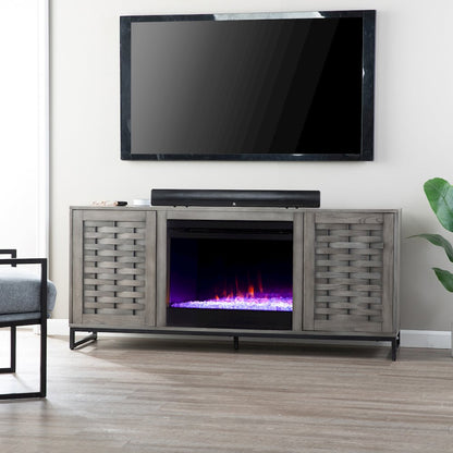 Akehurst Fireplace Set - Grey