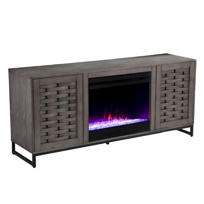 Akehurst Fireplace Set - Grey