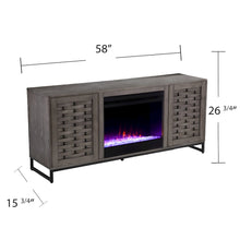 Akehurst Fireplace Set - Grey