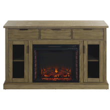 Bob 3 Draw Fireplace Set - Natural